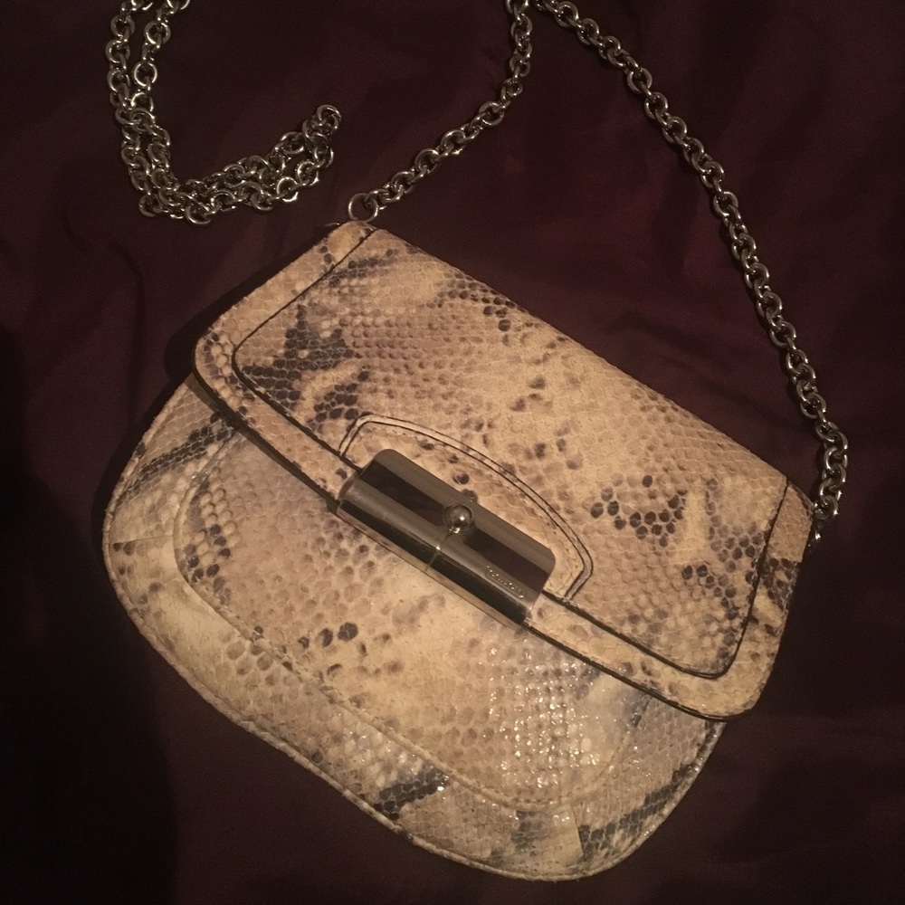 coach Exotic Leather Crossbody Bag